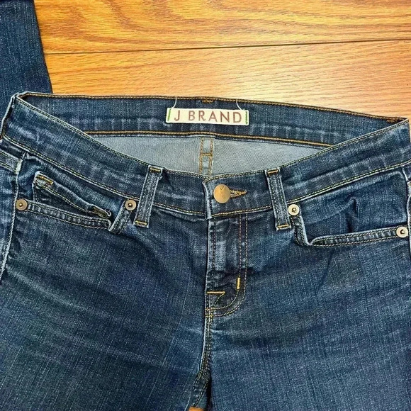 J Brand Skinny Leg Jean Pure Blue 25 - Picture 3 of 6